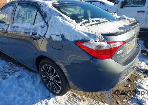 2014 Toyota Corolla S Plus z USA, uszkodzony, nr VIN 2T1BURHE4EC072253